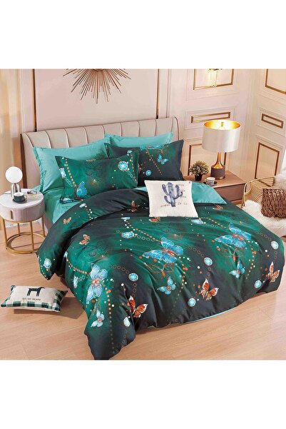 OEM Double Bed Linen, Fitted Sheet, Finet Fabric, 6 Pieces