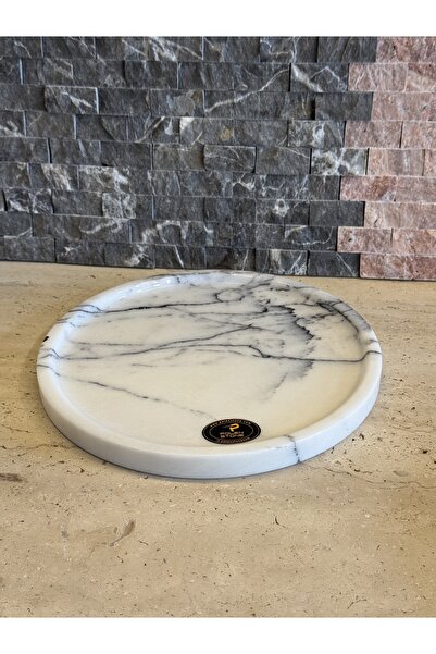 Polen Stone Lilac Marble Tray – 26 cm