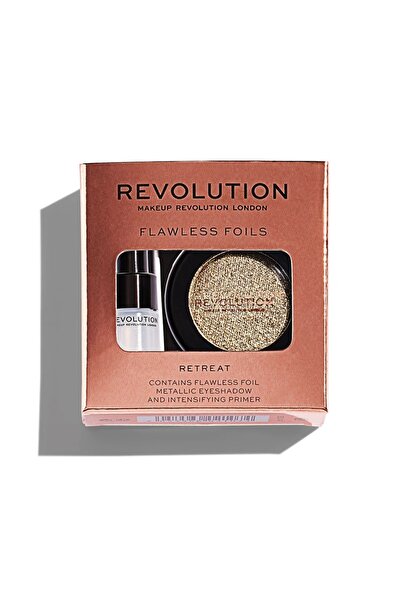 MAKEUP REVOLUTION Set Makeup Revolution: Flawless Foils, Vegan, Eyeshadow Primer, Vegan, Eyeshadow Palette, Retreat