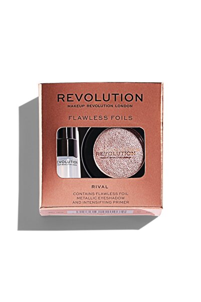 MAKEUP REVOLUTION Set Makeup Revolution: Vegan, Primer, Flawless Foils, Vegan, Eyeshadow Palette, Rival