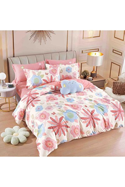 OEM Double Bed Linen, Fitted Sheet, Finet Fabric, 6 Pieces