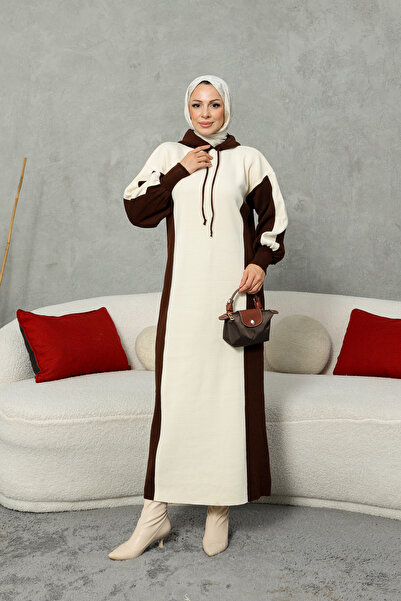 NEW DAĞ Colorful Hooded Dress