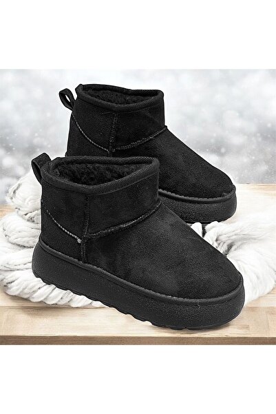 KAFKASLAR AYAKKABI SICAK TUTAN KALIN TABANLI UG MODEL KISA BOY KIZ ÇOCUK BOTU