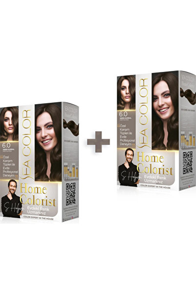 Sea Color 2'li Home Colorist Set Boya 6.0 Derin Kumral