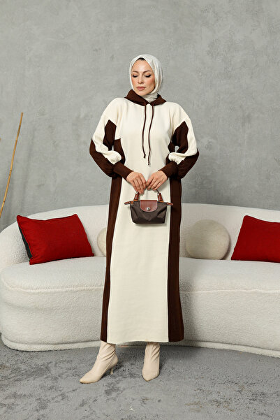 NEW DAĞ Colorful Hooded Dress