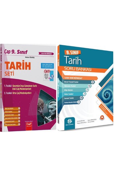 Çap Yayınları - BİLGİ SARMAL YAYINLARI 9. SINIF TARİH FASİKÜL VE SORU BANKASI...