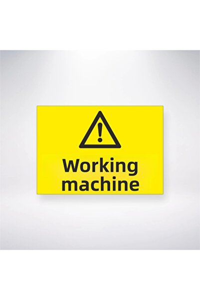 Reysa Tasarım ملصق ماكينة العمل 20×28 سم