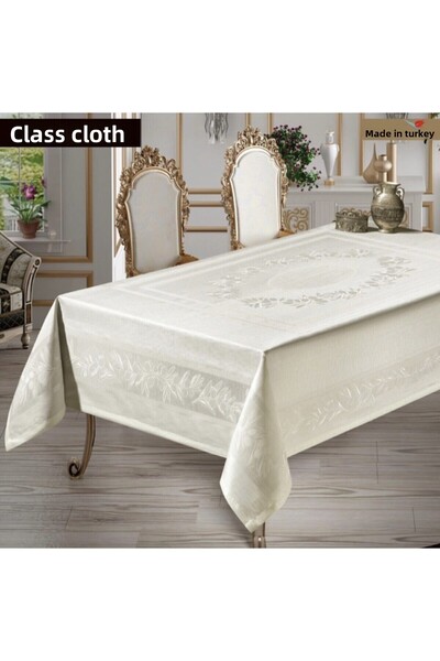 Sfr Home by FİSKOS Față de masă de lux cu model frunze de măslin