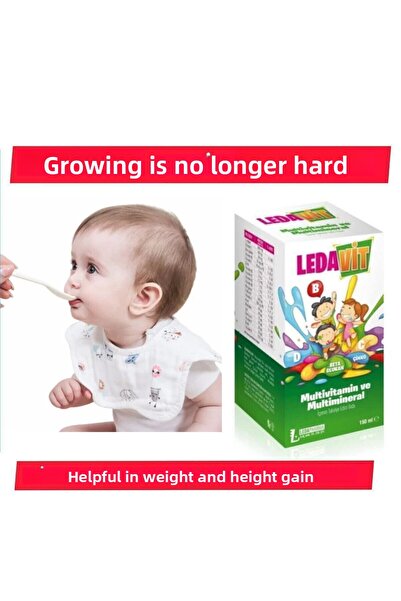 LedaPharma Ledavit Multivitamin and Mineral Syrup 150ml X5 Pieces