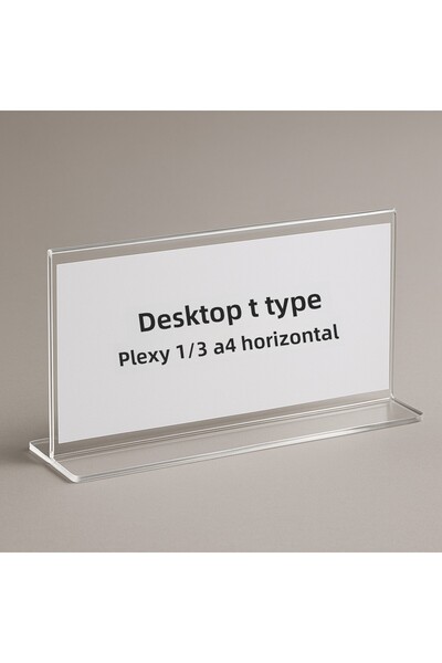 BUBİSTUDİOS ΕΠΙΤΡΑΠΕΖΙΟ ΤΥΠΟΥ T ΠΛΕΚΣΙ ΒΙΒΛΙΟΘΗΚΗ – 1/3 A4 ΟΡΙΖΟΝΤΙΑ