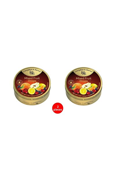 Cavendish & Harvey حلوى كافنديش آند هارفي بنكهة الفاكهة المختلطة 200 جرام (2 قطعة)