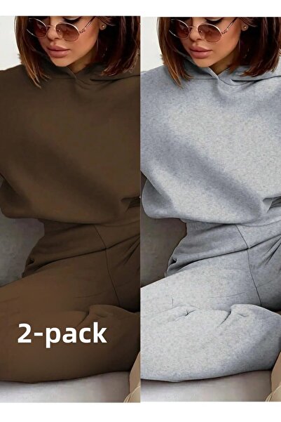 DAXİS Sportwear Company Oversize Women's Tracksuit Set - 2-Piece Daxis Sportw...
