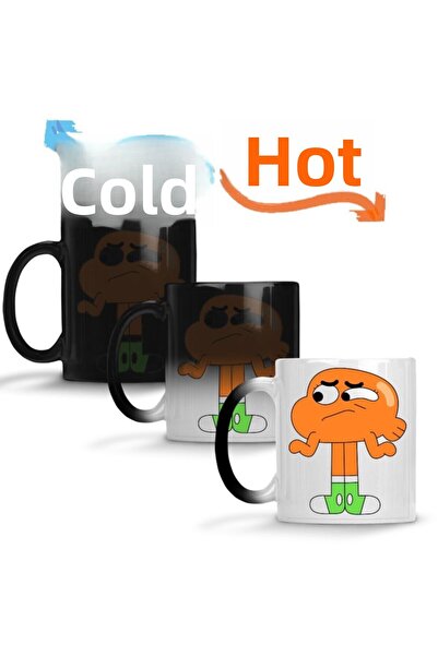 Baskı Dükkanı كوب غامبول داروين واترسون السحري مصنوع من البورسلين