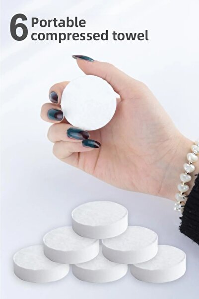 LUANA Collection Prosop comprimat pentru creșterea în apă 6 buc