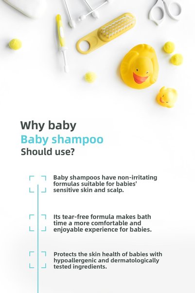 WAGG Cosmetics Organic Eye-Free Baby Hair Shampoo 300ml
