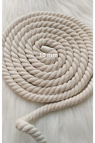 fundahobi 4 μέτρα Νέο βαμβακερό σχοινί 10mm