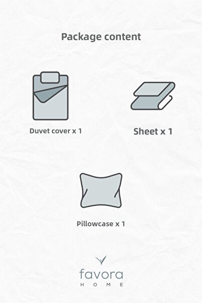 FAVORA Merinos Corduroy Plush Single Duvet Cover Set