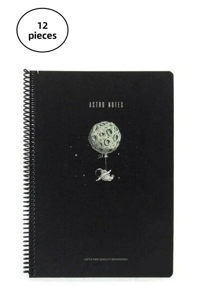Gıpta A4 Astro Notes Sp.Cardboard.Kpk.Caiet 80 coli cu rigle 12 buc.