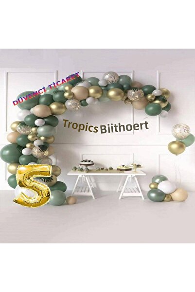 DÜVENCİ TİCARET مجموعة بالونات عيد الميلاد الفاخرة