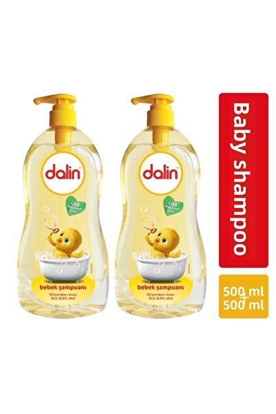 Dalin 500 ml 2 Pieces Classic Baby Shampoo