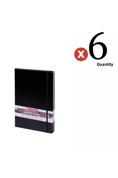 Talens Art Creation Sketch Books Sketchbook 140gr21 X 30 Black 6 Piece Set