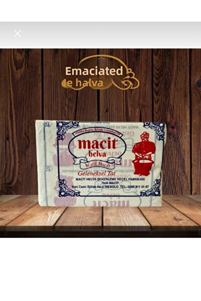 Macit Helva İnebolu Macit Tahin Halva Open 1 kg