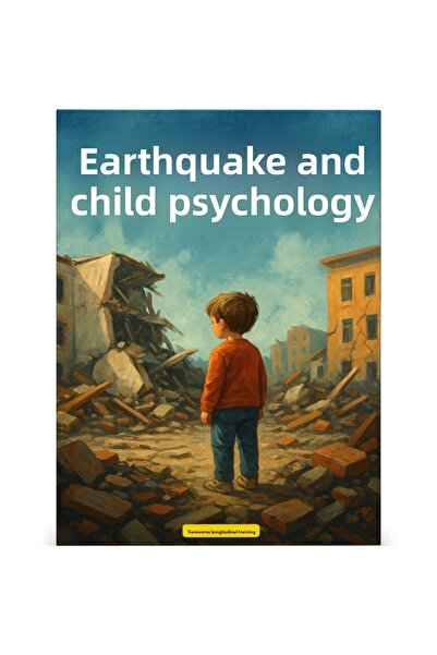 Enine Boyuna Eğitim Earthquake and Child Psychology (Spirally-Laminated)