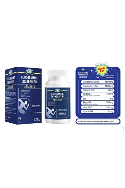 NBL Glucosamine Chondroitin Advanced 60 Tablets