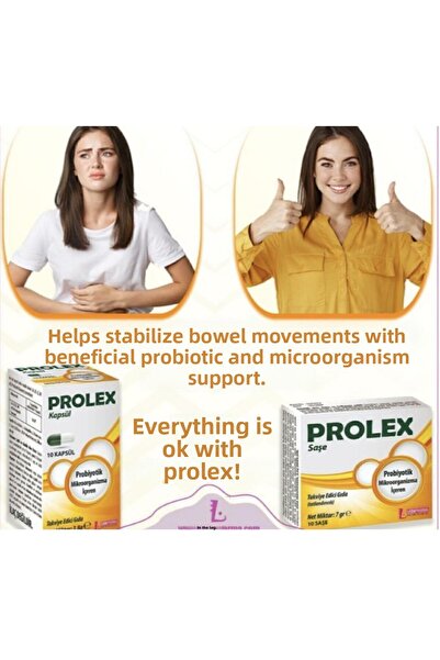 LedaPharma Prolex Probiotic - 10 Sachets X5 Pieces