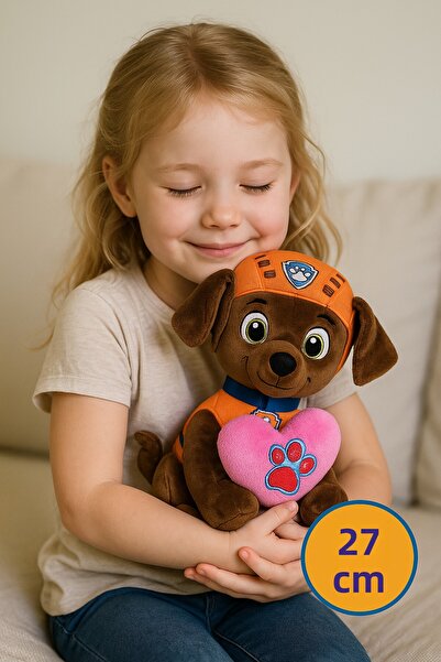 TOYFEST Paw Patrol Figure Plush Toy Love Series - Zuma - 27 cm