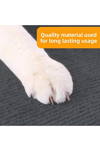 BEYLİNİ Cat Scratching Carpet Adhesive Applicable to Any Surface Cuttable Furniture Protective Mat (40X50)