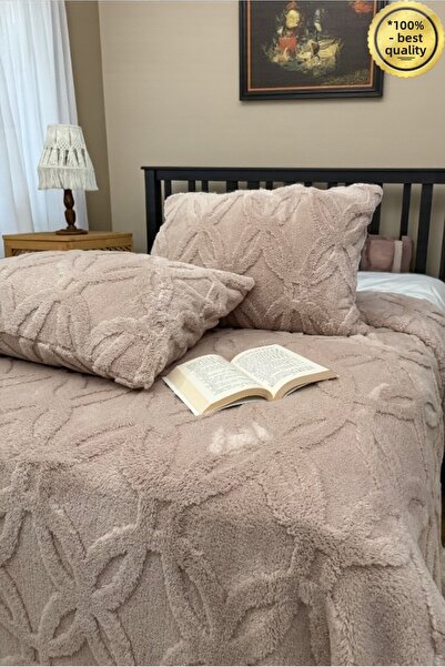 VESSİNOHOME Orion Series Wellsoft Double Bedspread Set 230×250 + 2 Pillowcases Blanket