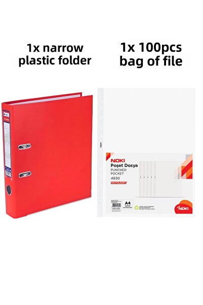 Tigra 1 τεμ Tigra Narrow Folder 1 τεμ Noki 100 τσάντες Σετ αρχείων γραφείου