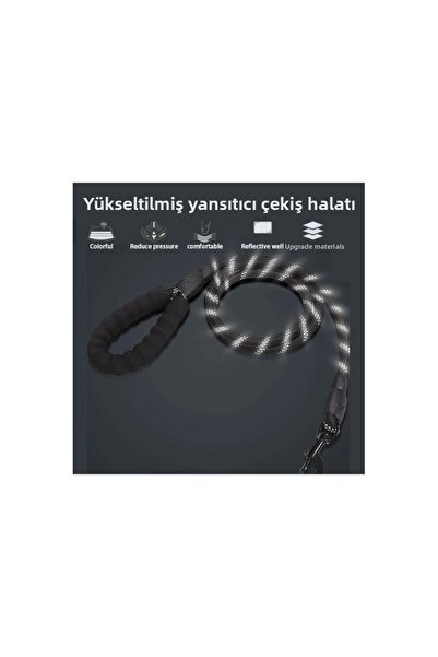 STFAST جودة A+ - حزام عاكس، مقاس 130 سم متوسط وكبير للكلاب