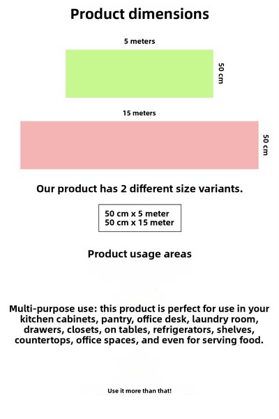 DDHOME Non-slip Shelf Display Cover - Drawer Inside the Cabinet