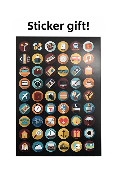 PAKLON 2024 Adventure Book Memory Book (black Inner Leaf)