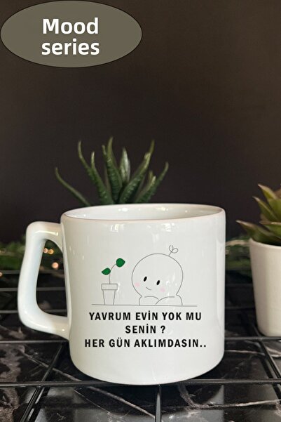 lunasstore كوب بتصميم مكتوب مضحك من سلسلة مزاجية، كوب هدية