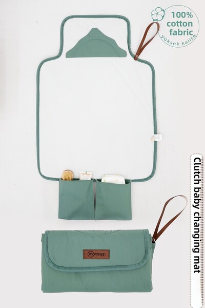 mordesign وسادة تغيير الحفاضات لحقيبة الأطفال، وسادة تغيير الحفاضات، حقيبة العناية المحمولة، سلسلة Clutch