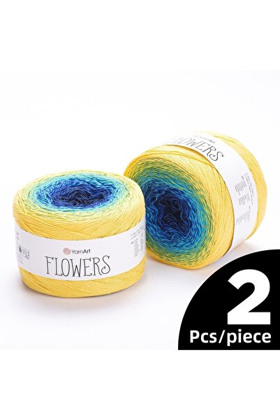 Yarnart 2 قطعة 304 زهور رخامية