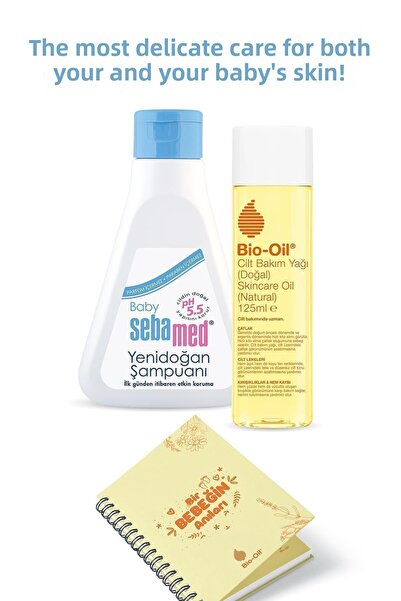 Bio-Oil مجموعة العناية الحساسة للطفل وأنت مع منتجات طبيعية