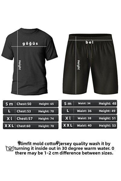 uyguntarz Σετ σορτς Jujutsu print