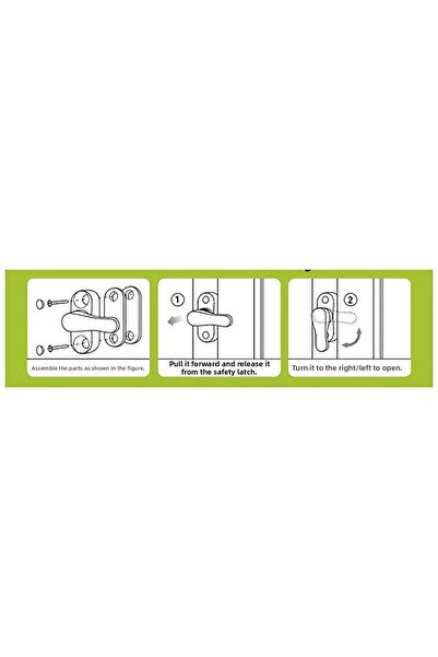 Homepuzzle Window Safety Lock White