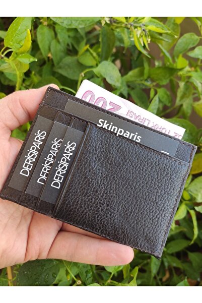 YNS LEATHER Elegant Genuine Leather Card Holder Wallet