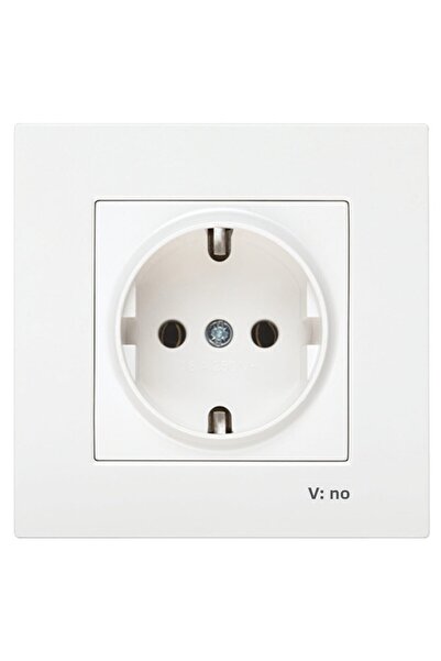 VİKO Priză cu împământare Karre cu cadru