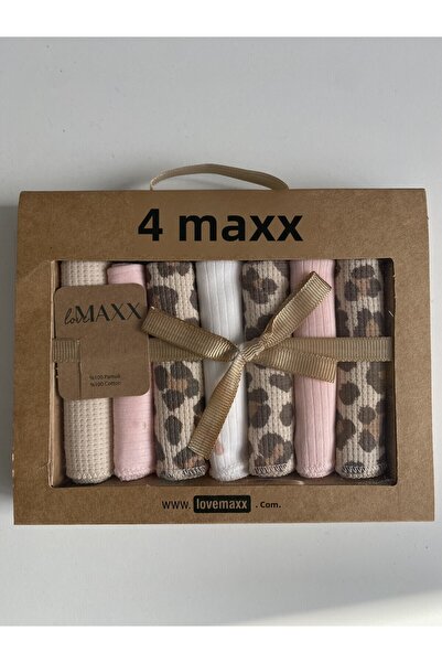 Alya&Alin Baby مناديل مبللة للفتيات الصغيرات في علبة كرافت مكونة من 7 قطع