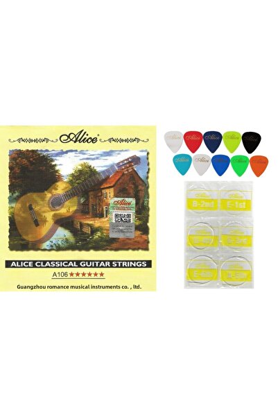 Alice Επαγγελματικό σετ χορδών κιθάρας και 10 τεμαχίων
