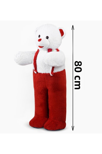 Pababo 80 Cm Santa Claus Cloaked Teddy Bear - New Year Christmas Gift