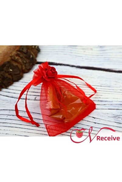 Malinka 10 قطع حمراء مقاس 18 سم × 13 سم من القماش القطني باسمي مسبحة هدية