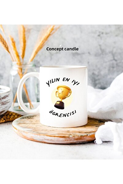 HobiShop "Best Student of the Year" Mug - Time for Celebrating Students' Success