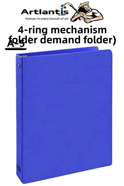 Artlantis Dosar cu 4 inele, 1 bucată, A5, PVC, tip student și birou, dosar de...